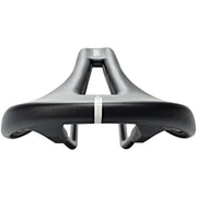Zwart Terry Butterfly Arteria Max damesfietszadel op stadsfiets of e-bike, comfortabel en ergonomisch ontworpen.