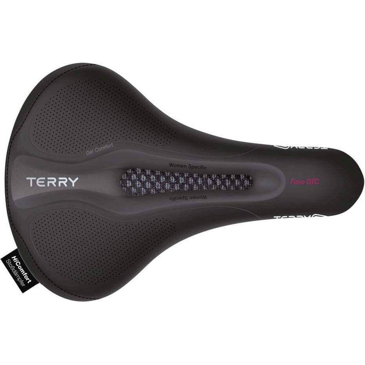 Terry Fietszadel Fisio Gtc Max Gel Heren Zwart - Le Coq Wielerartikelen