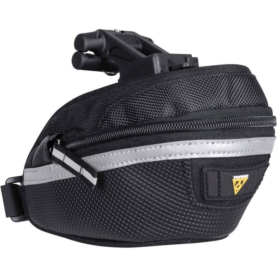 Topeak WP II clip zadeltas bevestigd aan een fiets, waterdichte fietsaccessoire voor bagageopslag