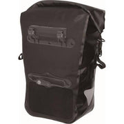 Zwarte Topeak fietstas enkel, drybag met 20L capaciteit, geschikt voor fietsbagage en waterdichte opslag