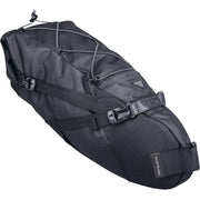 Topeak Backloader fietsbagage tas voor bikepacking, zwart en waterbestendig, bevestigbaar aan fiets achterdrager