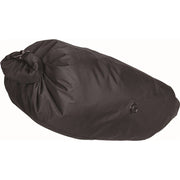 Groene Topeak Backloader bikepackingtas bevestigd aan een fiets, ruime en stevige fietstas voor bikepacking avonturen.