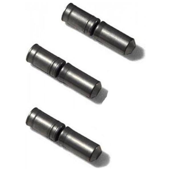 Shimano CN-9000 kettingschakels en pennen voor 11-speed fietsketting, set van 3 stuks, zichtbaar in de afbeelding.