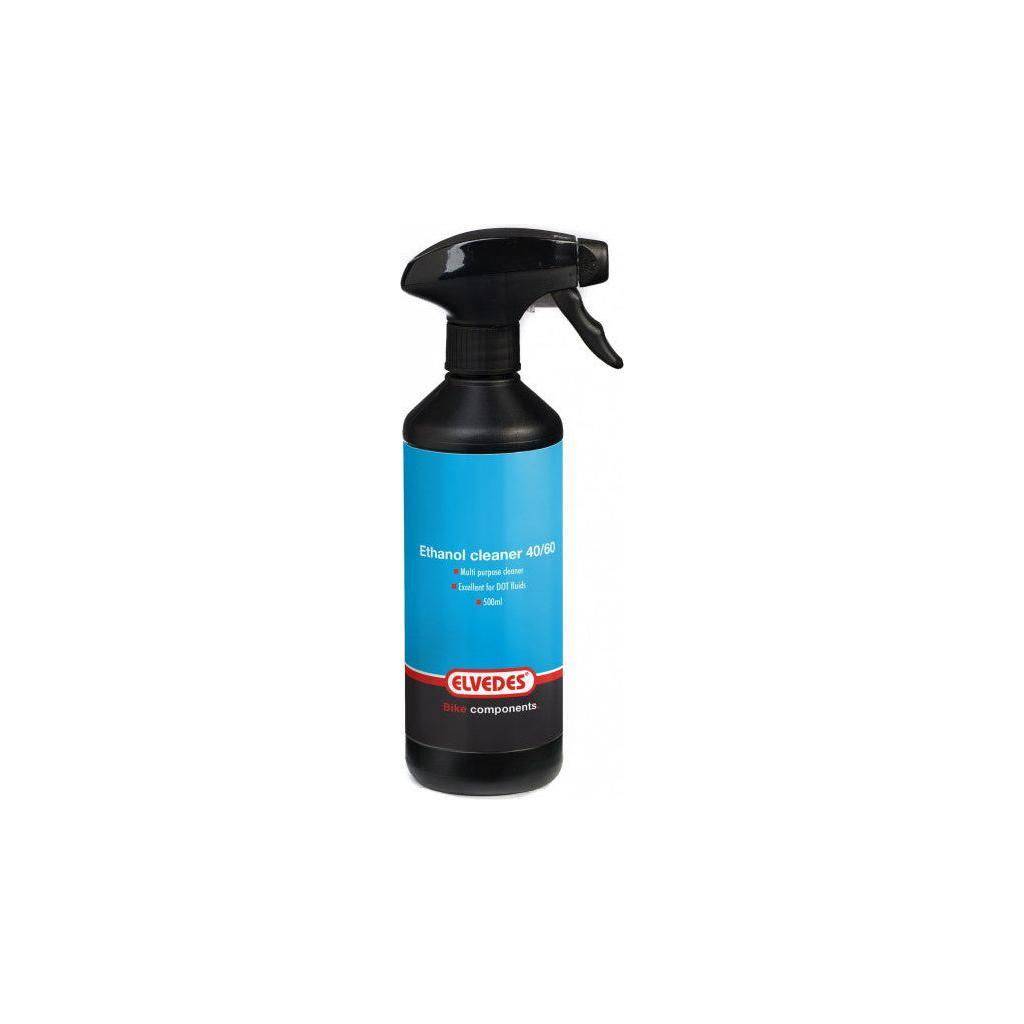 Elvedes Ethanol Cleaner spray 40/60, 500 ml, poetsmiddel voor reiniging en desinfectie, in een sprayflacon