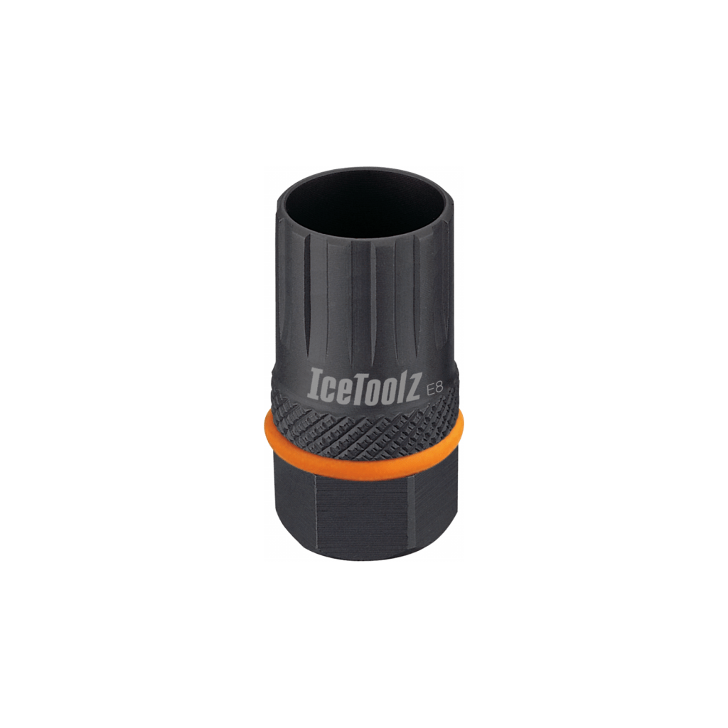 Icetoolz Cassetteafnemer 09B3 voor Shimano Mf en Campagnola, bracket en trapassleutels, geschikt voor fietsreparatie.