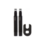 Aluminium tubeless ventielverlenger van Schwalbe met stevige constructie voor fietsbanden.