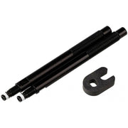 Schwalbe aluminium tubeless ventielen verlenger voor fietsbanden, zichtbaar in de afbeelding.