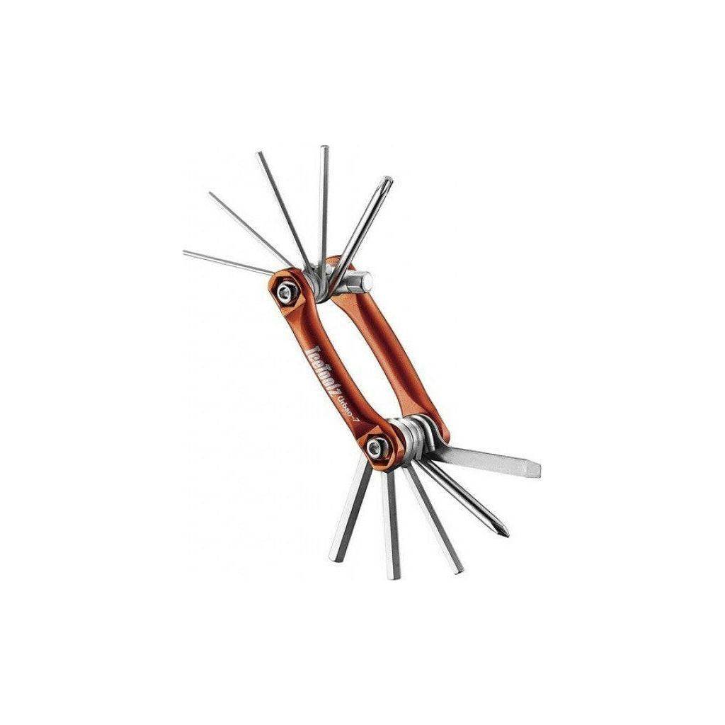 Lcetoolz 96B3 Bar 11 Multitool met 11 functies, inklapbaar en compact voor veelzijdig gebruik in de buitenlucht.