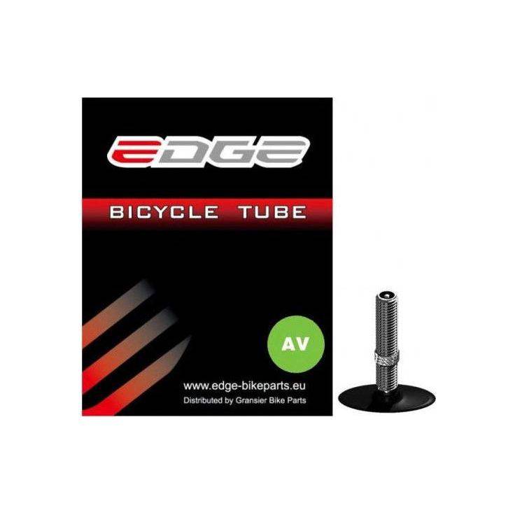 Edge 26 inch binnenband 47/57-559 met 40 mm ventiel, geschikt voor fietswielen, zichtbaar met merk en ventiel.