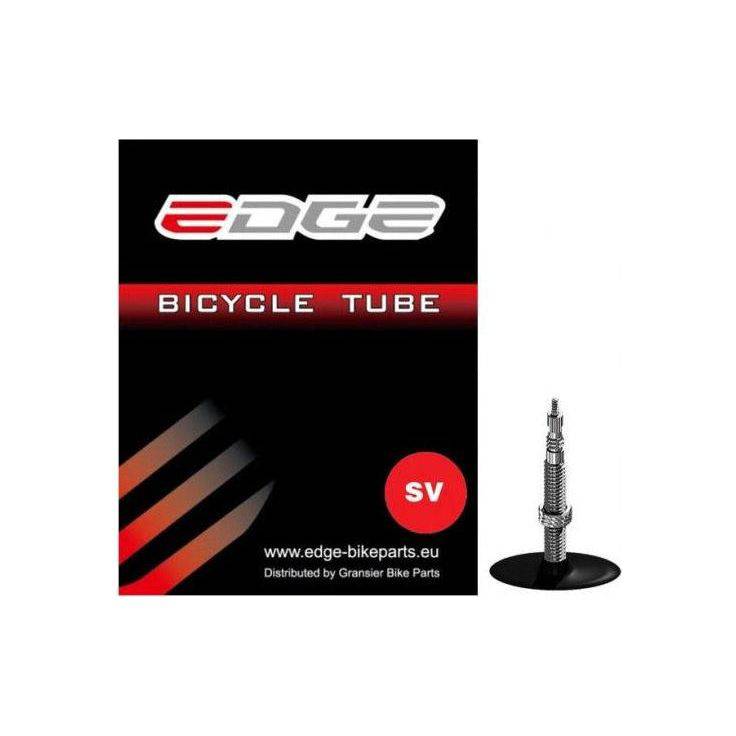 Binnenband 28 inch Edge Race met 40 mm ventiel voor 19/25-700 banden, geschikt voor racefietsen.