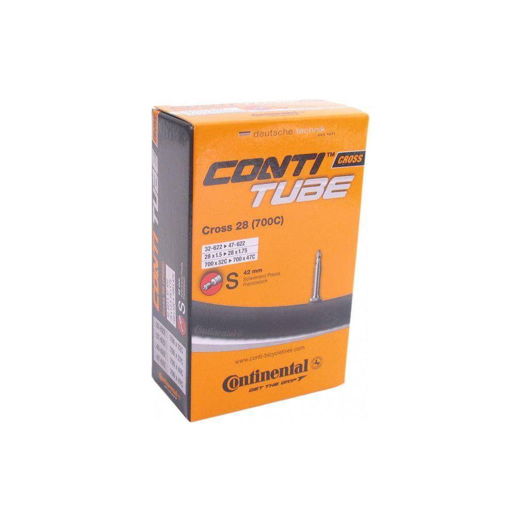 Continental 28 inch binnenband voor fiets, 32/47-622, geschikt voor cross- en stadsfietsen, met ventiel en stevige bouw