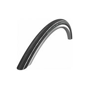 Schwalbe Lugano 2 K-Guard racefiets band met zwarte rubber en profiel, geschikt voor wielrennen en weggebruik.