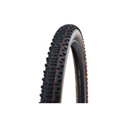 Schwalbe Racing Ralph Evo Addix Speed Super Ground 29 inch MTB band met profiel voor cross-country rijden.