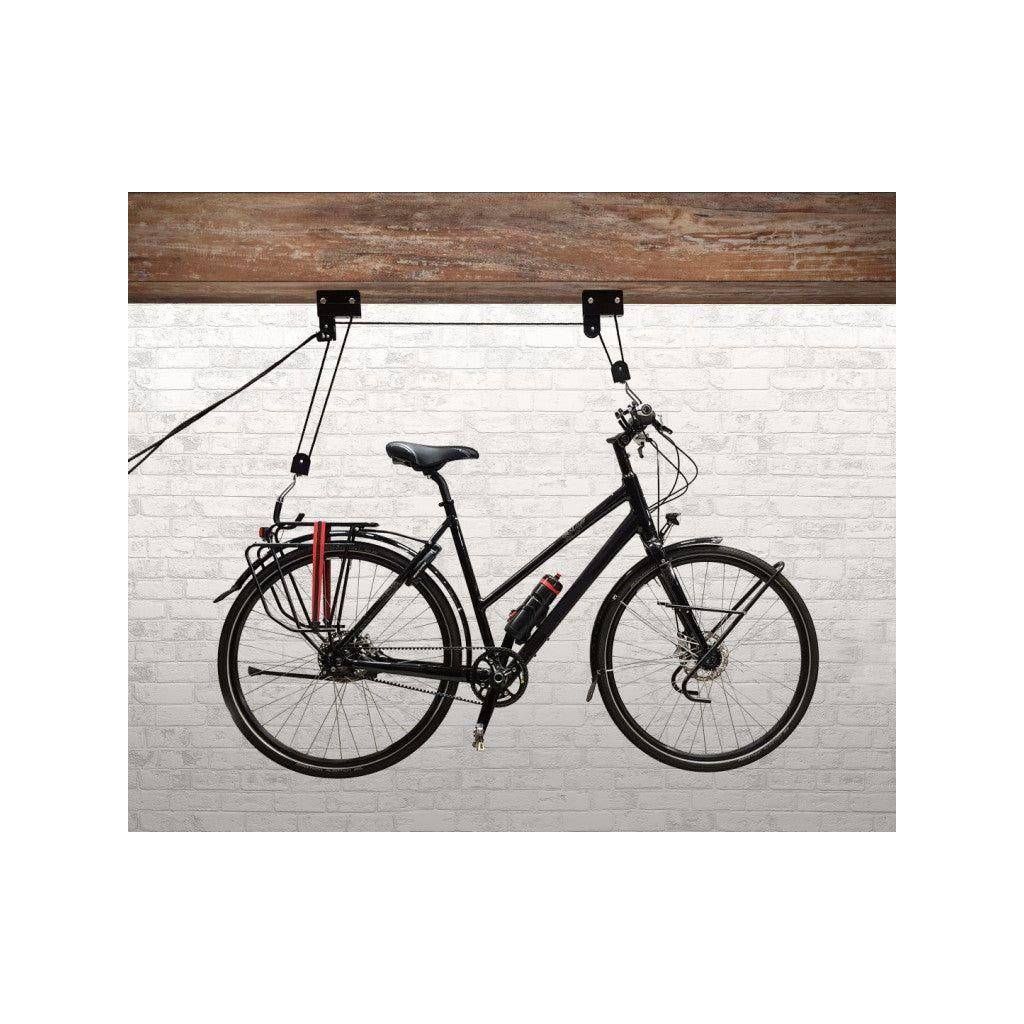 Mirage GRS Superlifter 57 kg fietslift met automatische rem, stevig ontwerp voor het tillen en ondersteunen van fietsen.