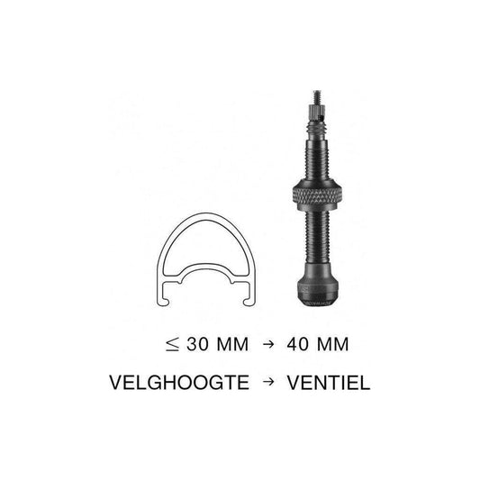 Schwalbe Tubeless Ventiel (2 Stuks) - Le Coq Wielerartikelen