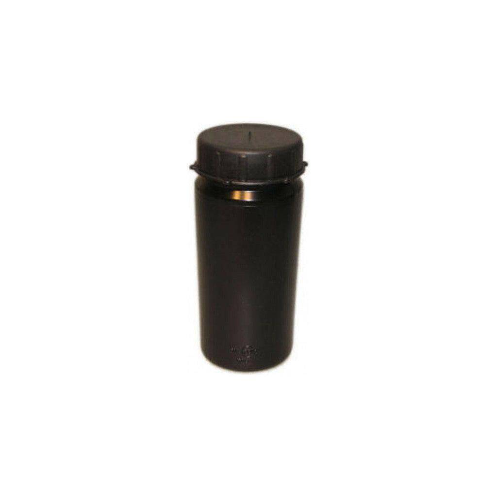 Zwart Mirage Toolbox bidon van 700 ml, geschikt voor gereedschap en accessoires, stevige en compacte toolbox.