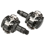 Shimano MTB SPD pedalen met SM SH51 schoenplaatjes, stevige fiets pedalen voor mountainbiken en off-road gebruik.
