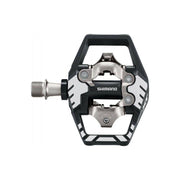 Shimano Deore XT PD-M8120 MTB pedalen, dubbelzijdig SPD-clipless pedaalset voor mountainbikes, robuust en duurzaam.