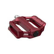 Shimano PD-EF202 MTB pedalen met brede aluminium platform en antislip oppervlak voor stevige grip tijdens het fietsen.