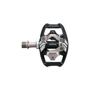 Shimano MTB MX70 off-road SPD pedaalset in zwart voor BMX en mountainbiken, duurzame en stevige off-road pedalen.