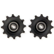 Elvedes derailleurwieltje met standaard en afgedichte lagers voor soepel schakelen op de fiets.
