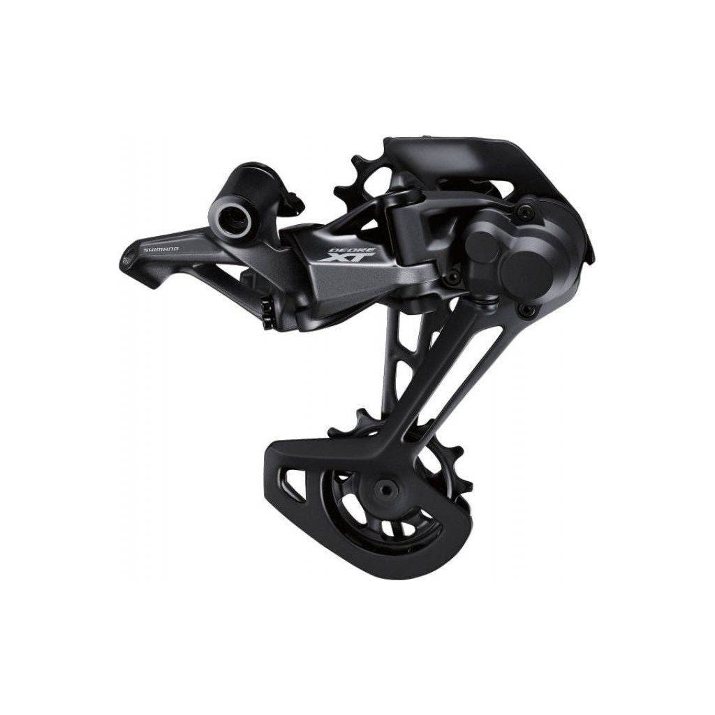Shimano Deore XT M8100 SGS 12-speed achterderailleur in zwart, direct mount, voor mountainbikes en racefietsen