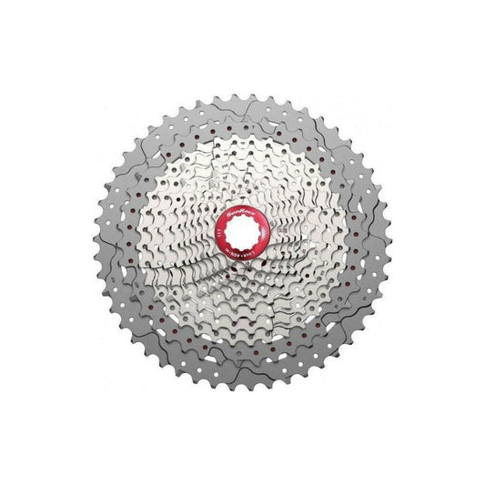 Sunrace Csmz903 Cassette 12 Speed 11-51T Metallic Met Rode Spider - Le Coq Wielerartikelen