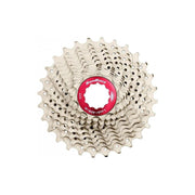 Sunrace CSRX1 11-speed cassette met 11-25T tandwielen voor racefietsen, zichtbaar op de afbeelding.