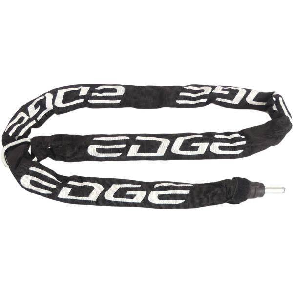 Zwarte Edge Insteekketting van 140 cm met 10 mm dikte voor stevige bevestiging en duurzame verbinding.