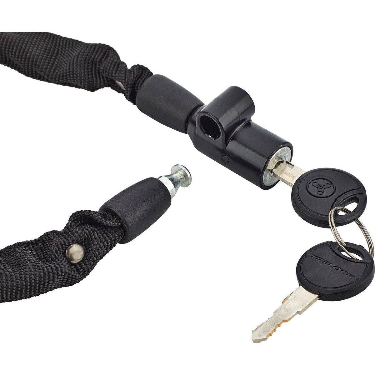 Trelock Kettingslot Bc115 - Ø4Mm - 60Cm - Zwart - Le Coq Wielerartikelen