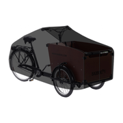 Grijze DS Covers Cargo bakfietsschoenen voor 3-wiel bakfietsen, geschikt voor comfortabel rijden en bescherming.