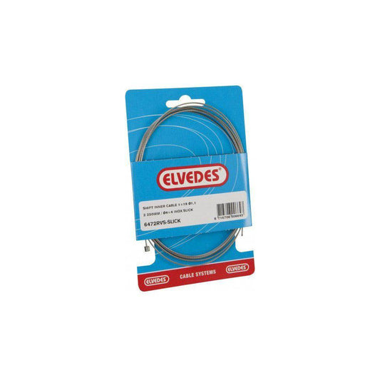 Schakel Binnenkabel Elvedes 2250Mm Rvs Slick - Le Coq Wielerartikelen