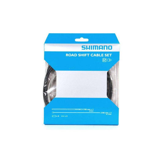 Derailleur Kabelset Shimano Sis40 Race - Zwart - Le Coq Wielerartikelen