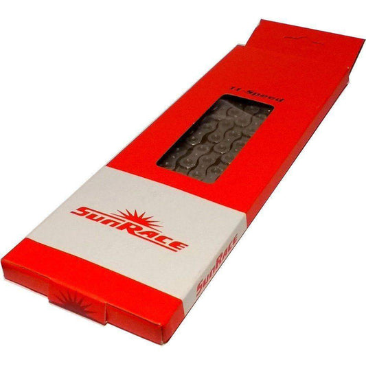 Sunrace Fietsketting 11 Speed Cn11A 126 Links - Zilver - Le Coq Wielerartikelen