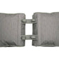 New Looxs Dubbele Fietstas Fiori Nomi 30 Liter 37 X 33 X 12,5 Cm (X2) - Grijs - Le Coq Wielerartikelen