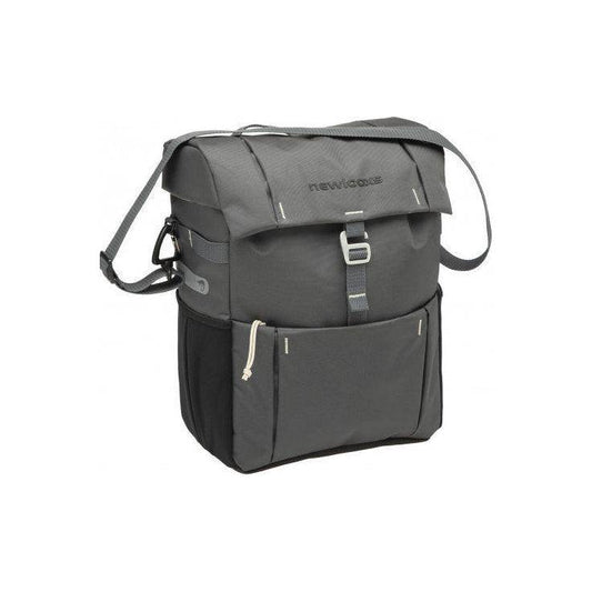 New Looxs Enkele Fietstas Vigo Single 18,5 Liter 31 X 15 X 40 Cm - Grijs - Le Coq Wielerartikelen