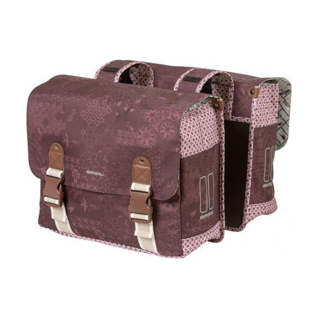 Dubbele Fietstas Basil Bohème Carry All 35 Liter 37 X 15 X 37 Cm - Le Coq Wielerartikelen