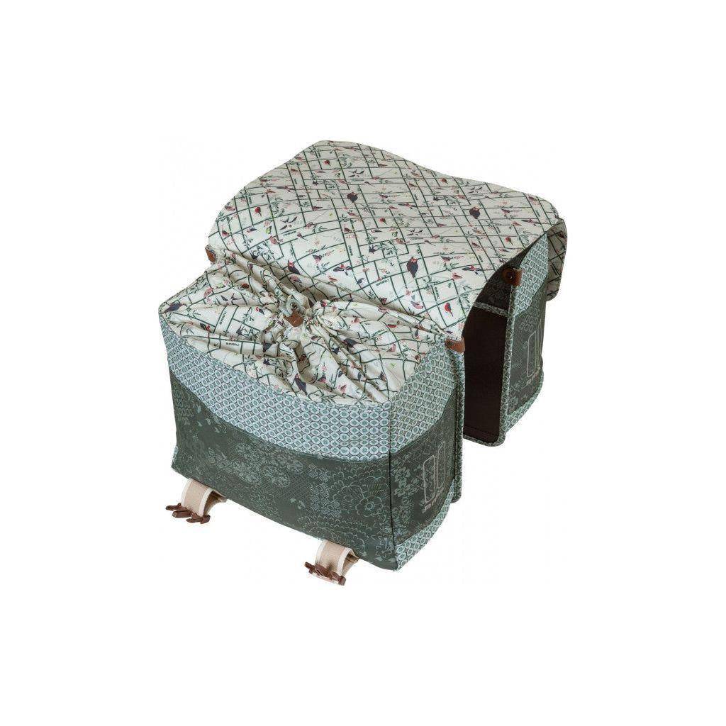 Dubbele Fietstas Basil Bohème Carry All 35 Liter 37 X 15 X 37 Cm - Le Coq Wielerartikelen
