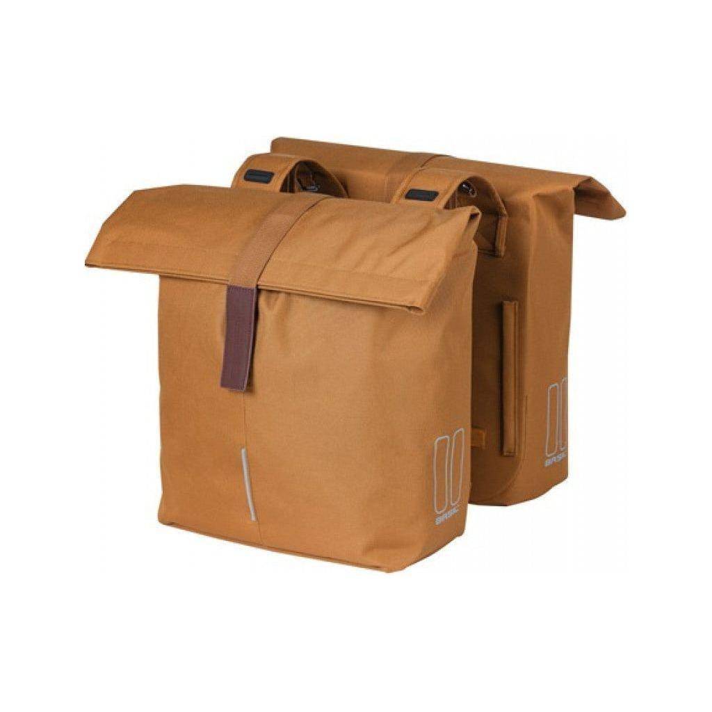 Dubbele Fietstas Basil City 28 Tot 32 Liter 30 X 18 X 49 Cm - Le Coq Wielerartikelen
