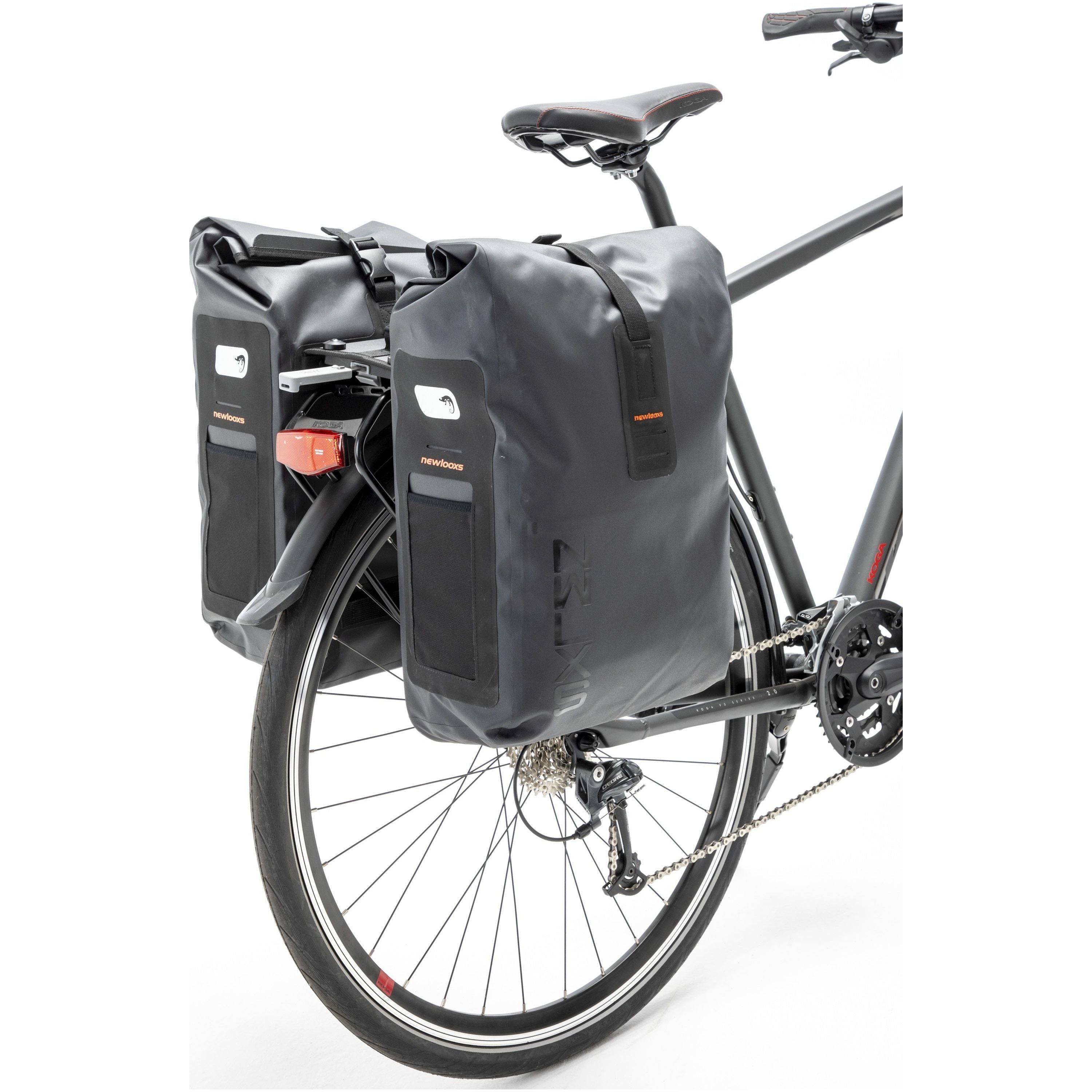 New Looxs Dubbele Fietstas Varo Racktime Waterdicht 40 Liter 28 X 43 X 17 Cm - Le Coq Wielerartikelen