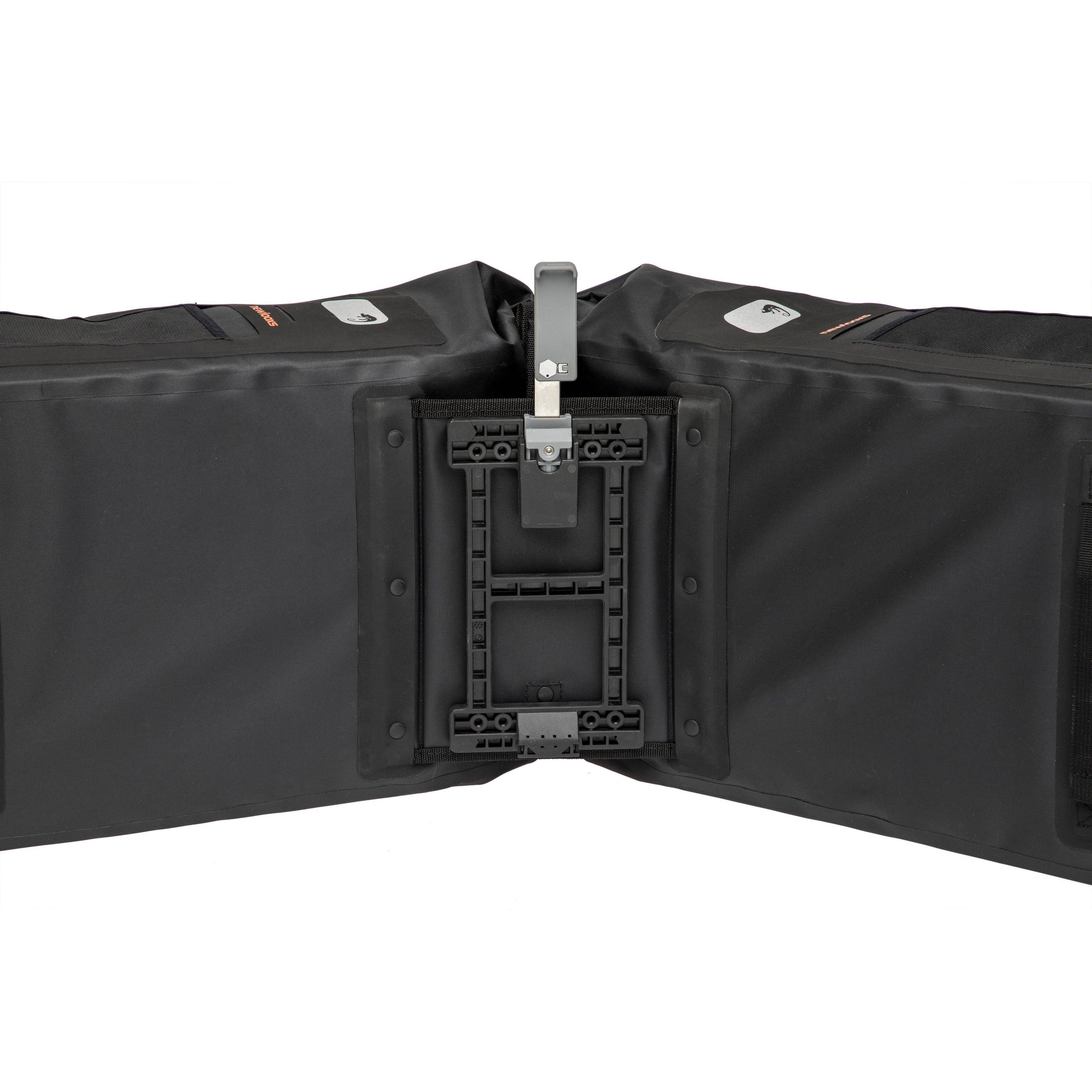 New Looxs Dubbele Fietstas Varo Mik 40 Liter 28 X 43 X 17 Cm (X2) Zwart - Le Coq Wielerartikelen