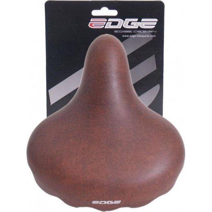 Edge Fietszadel Urban -  Donkerbruin - Le Coq Wielerartikelen