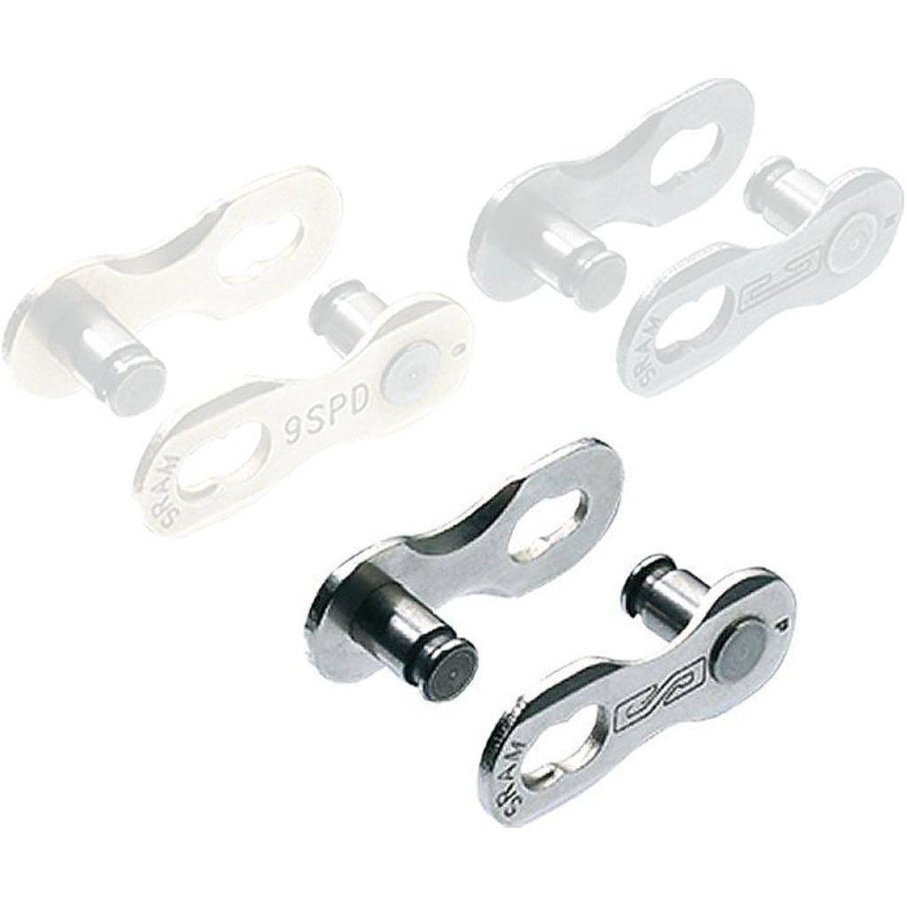 Sram Missinglink 8-speed kettingschakels en pennen voor betrouwbare schakeling en onderhoud van fietskettingen.