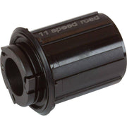 DT Swiss naafd body met 3-klauwen voor Shimano Race, zichtbaar in de afbeelding.