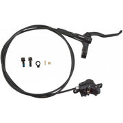 Shimano MT200 hydraulische schijfremset voor MTB in zwart zonder remschijf, stevige en betrouwbare remmen voor mountainbiken