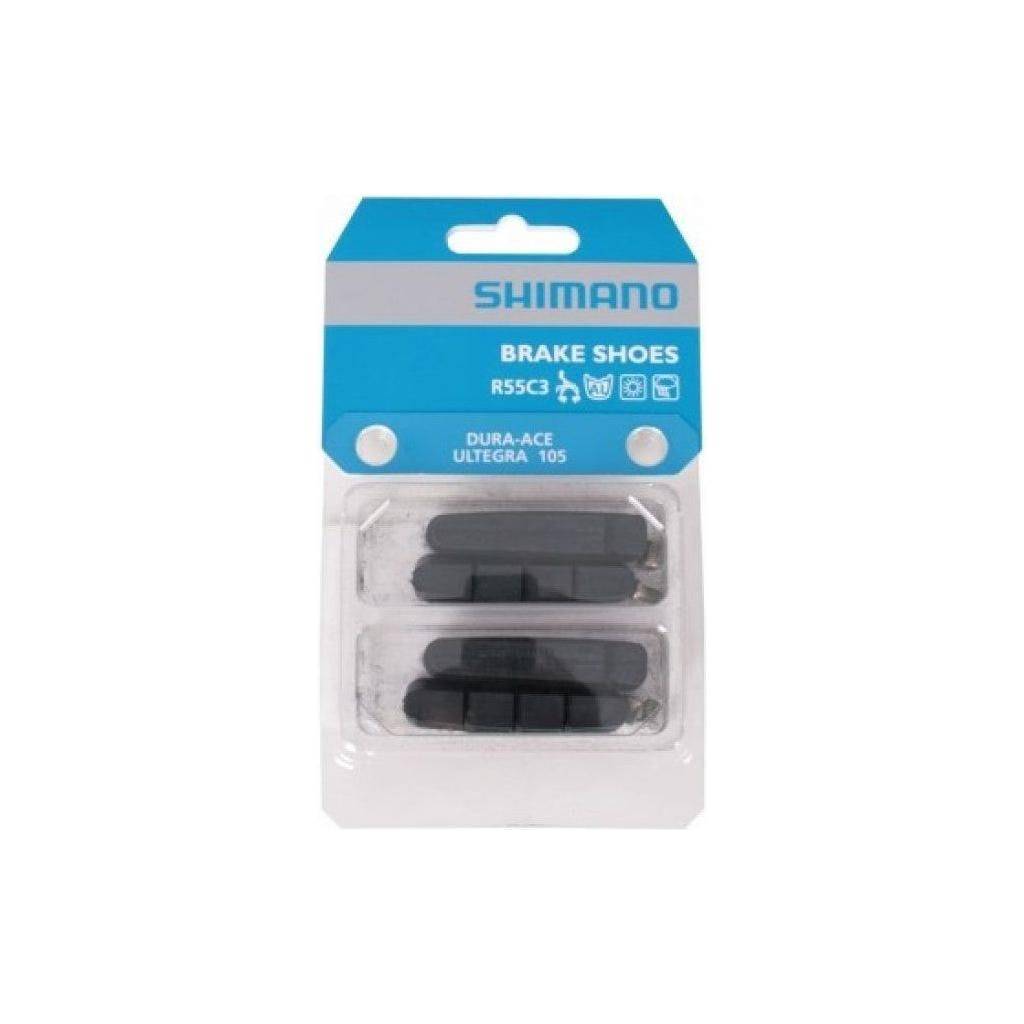Shimano R55C3 Remrubber Voor Aluminium Velg (2 Paar) - Le Coq Wielerartikelen