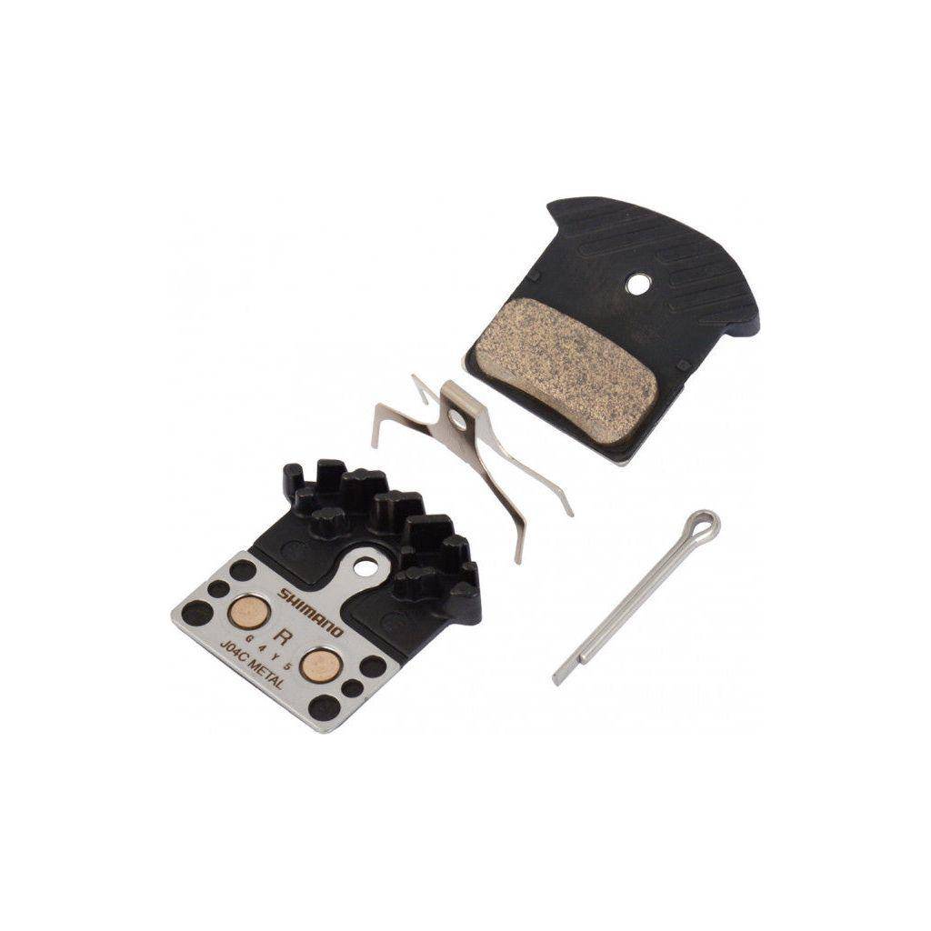 Shimano Xtr / Xt/ Slx / Alfine J04C Schijfremblokset Metal Met Koelvinnen - Le Coq Wielerartikelen