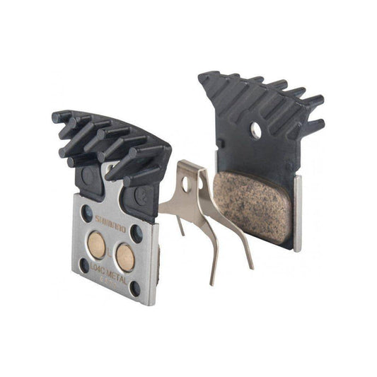 Shimano L04C Schijfremblokset Metal Met Koelvinnen - Le Coq Wielerartikelen