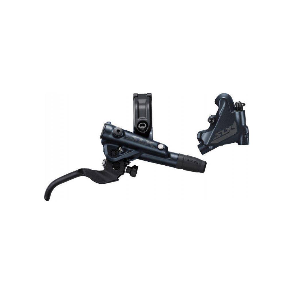 Shimano SLX M7100 achter schijfremset voor MTB, Flat Mount I-Spec EV zonder remschijf, zwart, gedetailleerde weergave