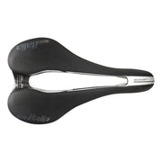Selle Italia SLR Boost Endurance Superflow racefiets- en MTB-zadel met ergonomisch ontwerp en ademend zadeloppervlak.